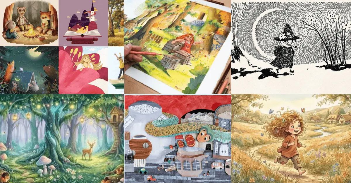 Child Illustration Styles