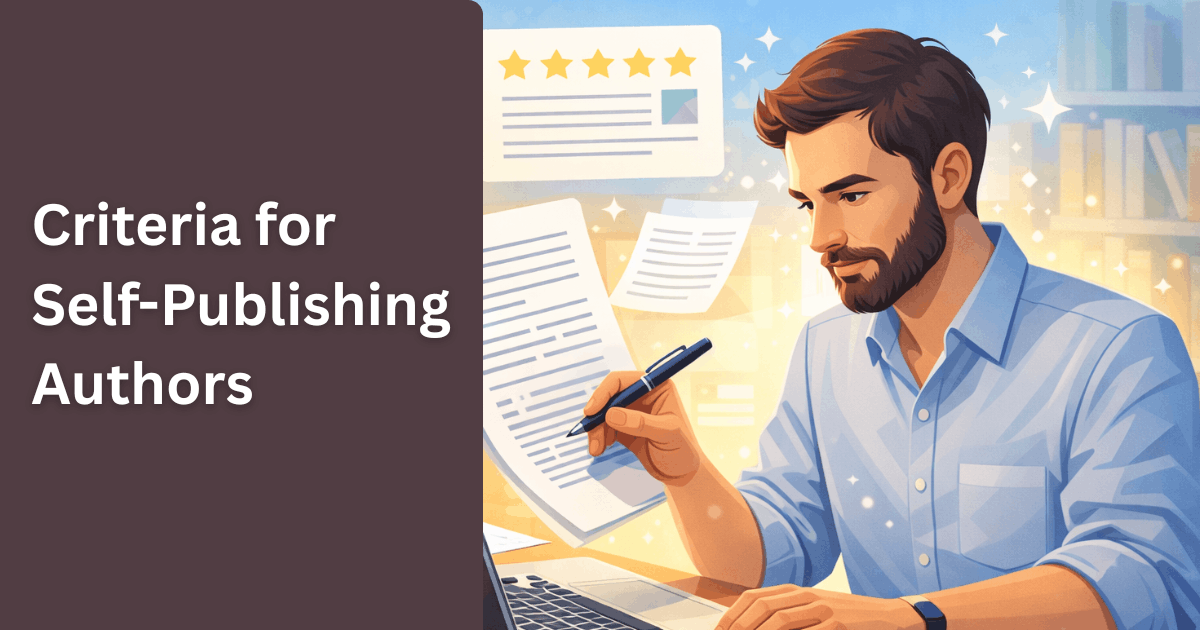 Criteria for Self-Publishing Authors