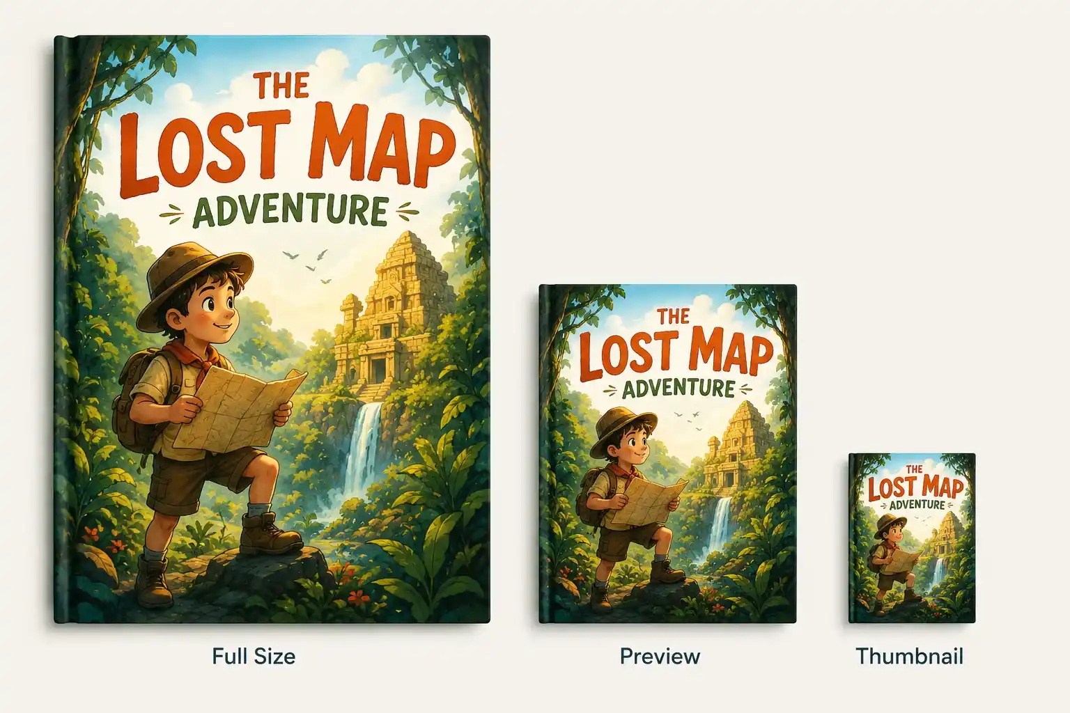 Kid's Book Cover Designing